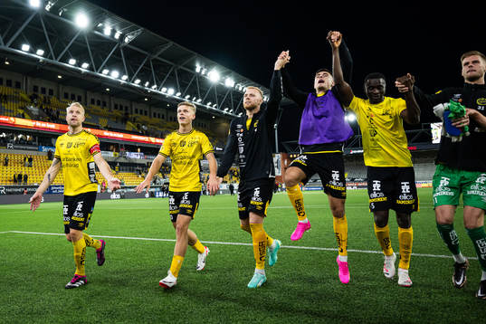 Elfsborgs spelare jublar