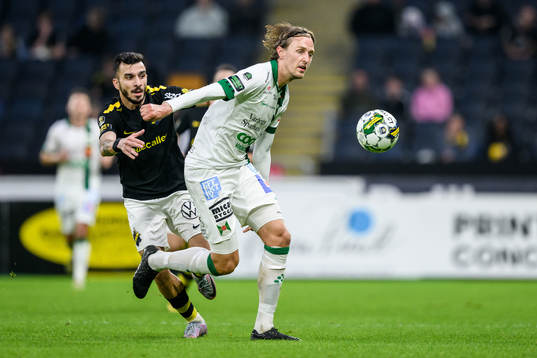 AIKs Ioannis Pittas och Varbergs Joakim Lindner