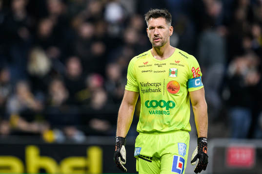 Varbergs målvakt Stojan Lukic