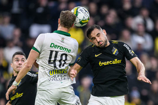 Varbergs Niklas Dahlström och AIKs Sotirios
