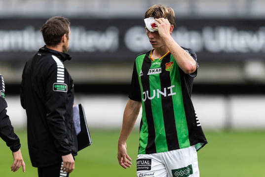 GAISs Robin Frej har ont