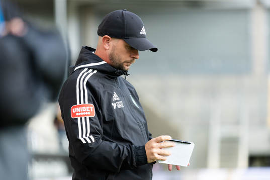 Skövde AIKs tränare Tobias Linderoth
