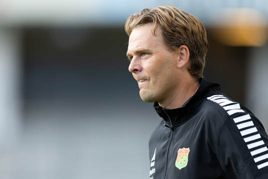 GAIS  tränare Fredrik Holmberg