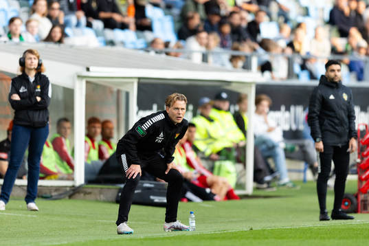 GAIS tränare Fredrik Holmberg