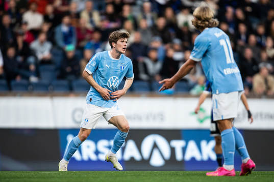 Malmö FFs Oliver Berg jublar