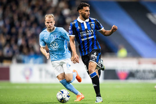 Malmö FFs Oscar Lewicki och Sirius Joakim Persson
