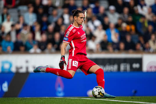 Sirius målvakt David Mitov Nilsson