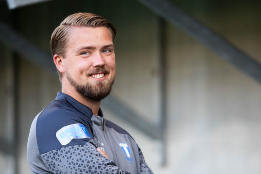 Malmö FFs assisterande tränare Theodor Olsson