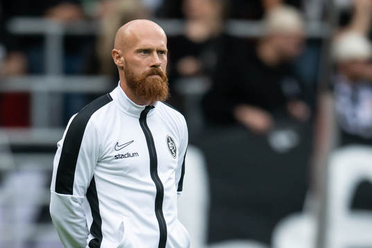 Landskronas tränare Max Mölder