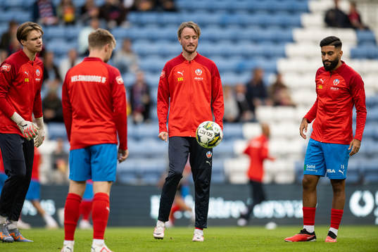 Helsingborgs Rasmus Jönsson och Amin Al-Hamawi