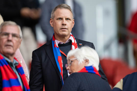 Helsingborgs ordförande Fredrik Karlsson