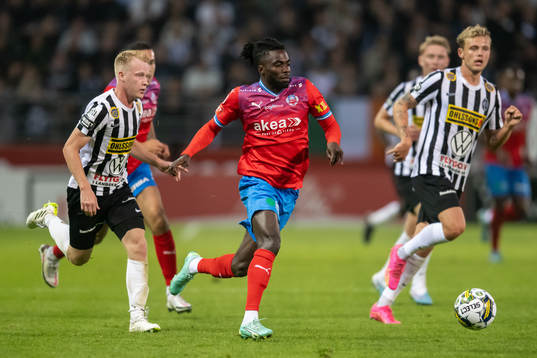 Landskronas David Edvardsson och Helsingborgs Benjamin