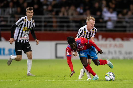 Landskronas David Edvardsson och Helsingborgs Benjamin