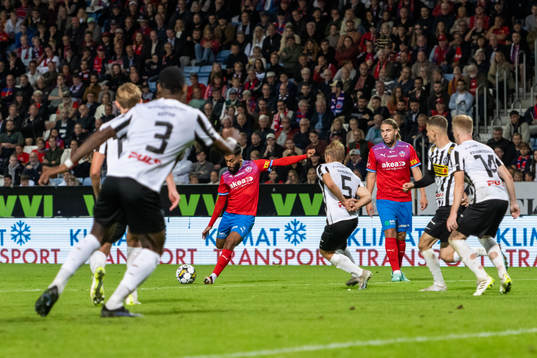 Helsingborgs Amin Al-Hamawi gör 1-1