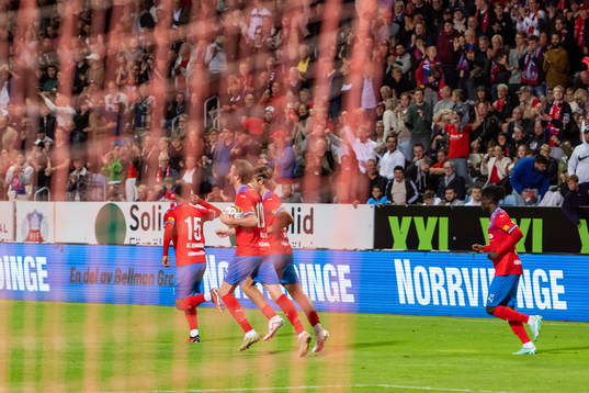 Helsingborgs Amin Al-Hamawi jublar