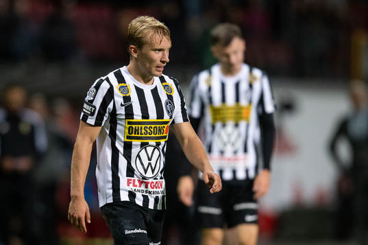 Landskronas Edvin Dahlqvist deppar