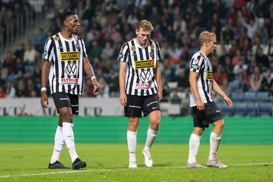 Landskronas Samuel Kotto, Melker Jonsson och Edvin Dahlqvist