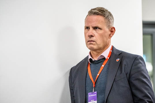 Helsingborgs ordförande Fredrik Karlsson deppar