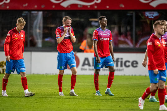 Helsingborgs Lukas Kjellnäs, Rasmus Jönsson och Bernardo