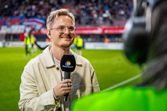 Helsingborgs Dagblads sportreporter Eric Persson