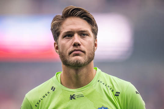 Helsingborgs målvakt Kalle Joelsson