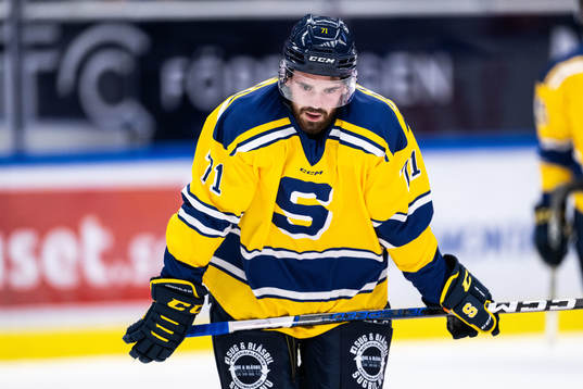 Södertäljes Dominic Turgeon deppar