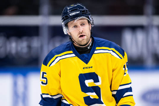 Södertäljes Albin Carlson deppar