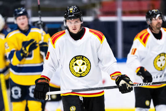Brynäs Karlis Cukste deppar