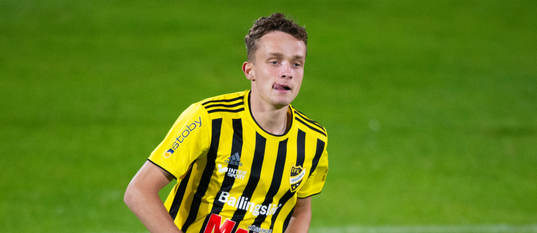 IFK Hässleholms Philip Berndt med tungan rätt i mun i