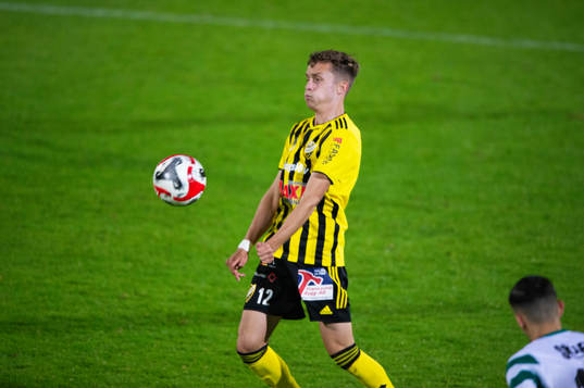 IFK Hässleholms Philip Berndt  i matchen i division 2