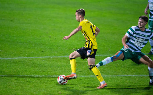 IFK Hässleholms Philip Berndt  i matchen i division 2