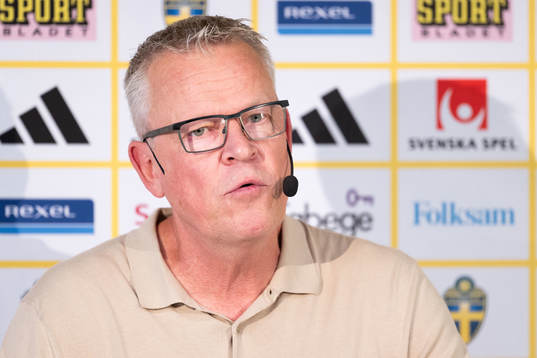 Head coach Janne Andersson of the Swedish national football