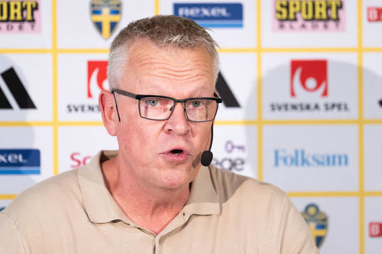 Head coach Janne Andersson of the Swedish national football