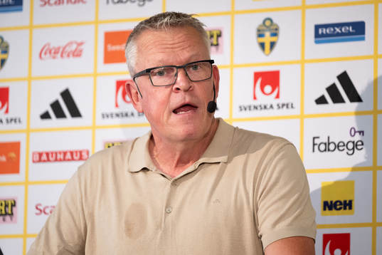 Head coach Janne Andersson of the Swedish national football