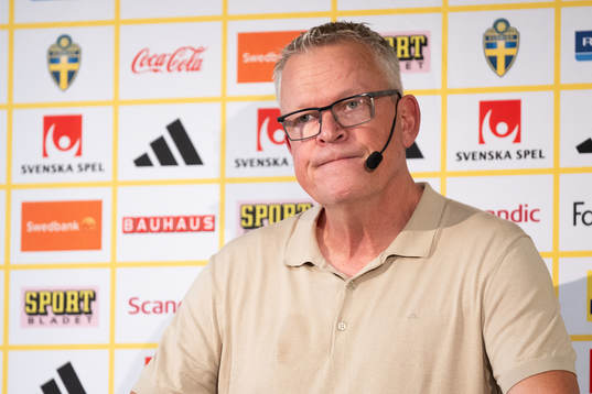 Head coach Janne Andersson of the Swedish national football