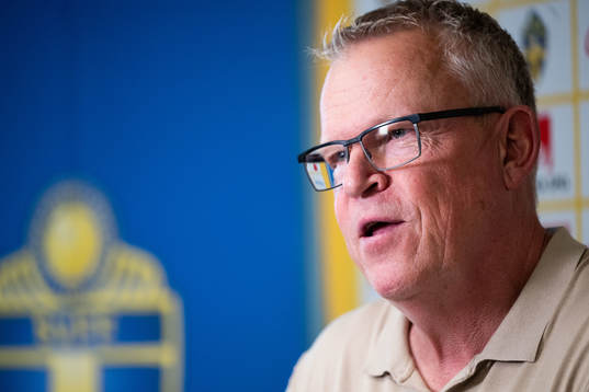 Head coach Janne Andersson of the Swedish national football