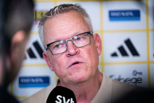 Head coach Janne Andersson of the Swedish national football