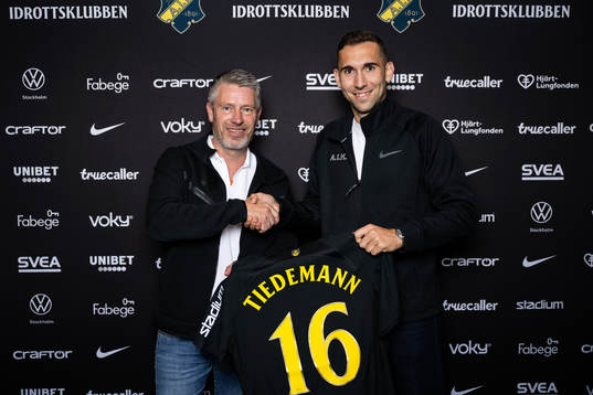 s sportchef Thomas Berntsen och Benjamin Tiedemann Hansen