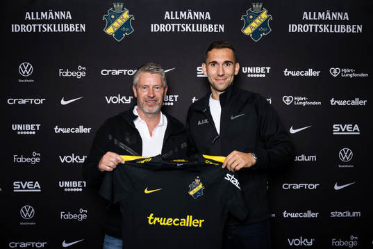 s sportchef Thomas Berntsen och Benjamin Tiedemann Hansen