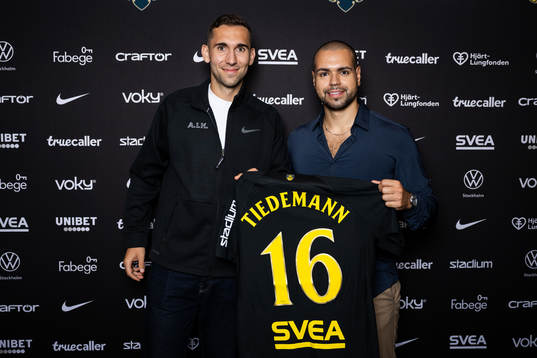 Benjamin Tiedemann Hansen och hans agent Imad El Hammichi