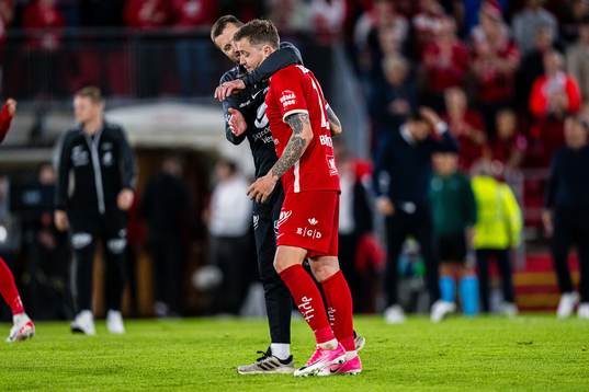 Eirik Horneland, head coach of Brann, and Frederik