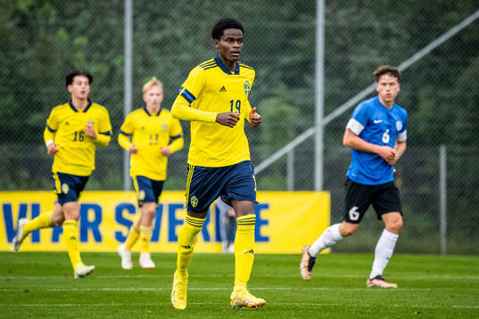 Sveriges Dennis Asprilla Ponce