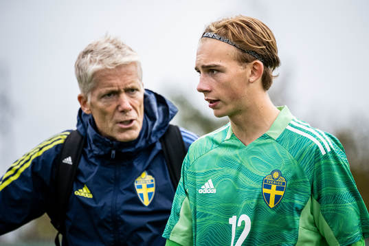 Sveriges målvakt Elton Fischerström Opancer