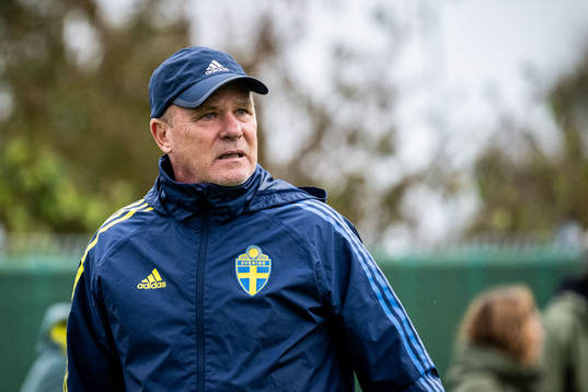 Sveriges förbundskapten Roger Franzén