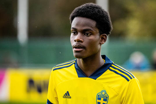 Sveriges Dennis Asprilla Ponce