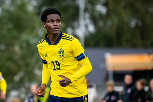 Sveriges Dennis Asprilla Ponce