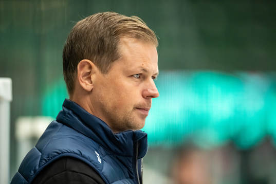 Oskarshamns tränare Martin Filander