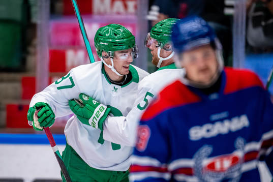 Rögles Albin Sundsvik jublar