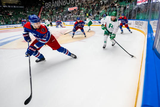 Oskarshamns Ahti Oksanen  och Rögles Simon Ryfors