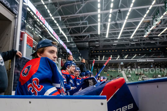 Oskarshamns målvakt Hubert Forsberg Zetterström